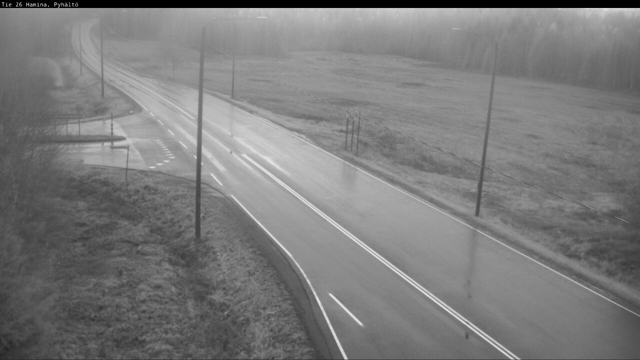 Kelikamerat Kuva Tie 26 Hamina, Pyhältö, Hamina, Kymenlaakso