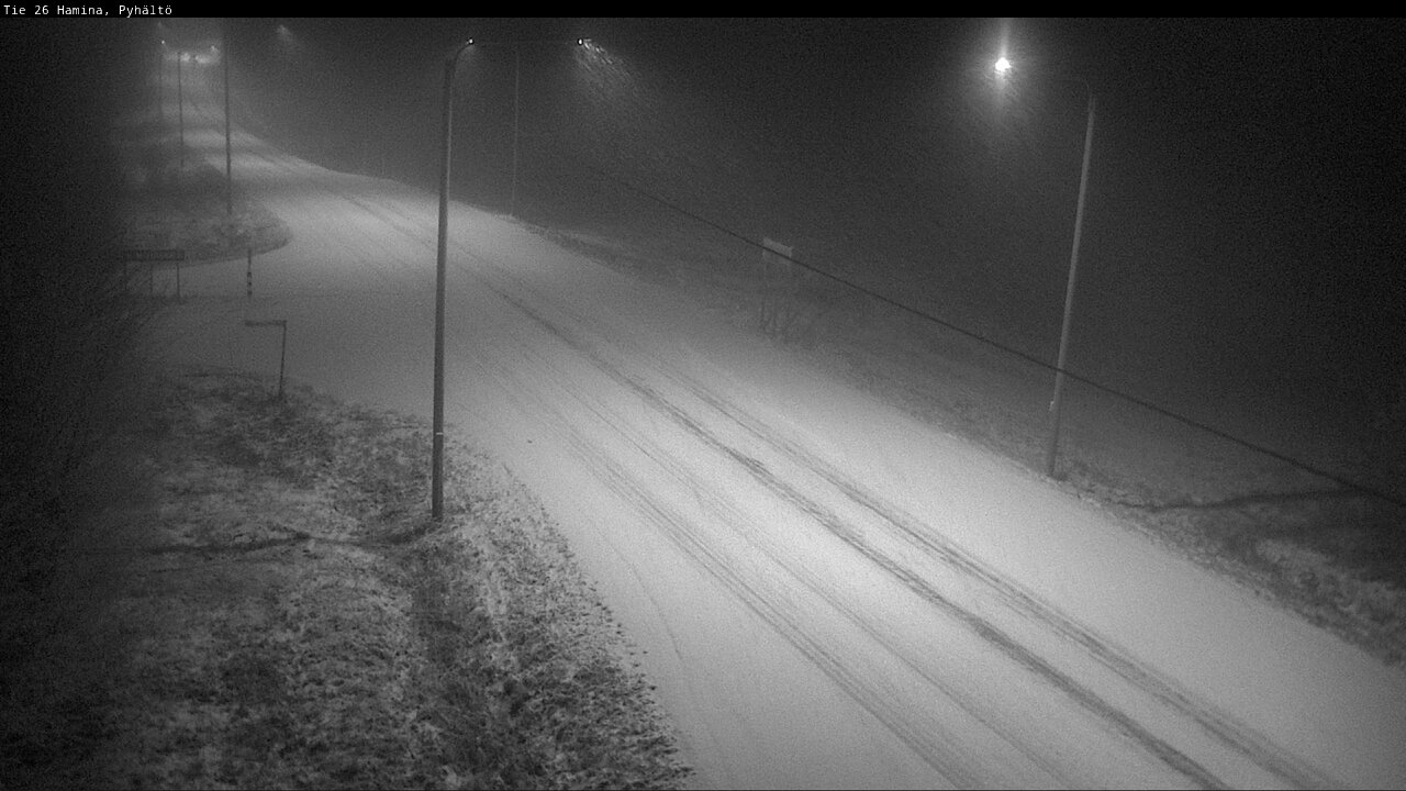 Kelikamerat Kuva Tie 26 Hamina, Pyhältö, Hamina, Kymenlaakso