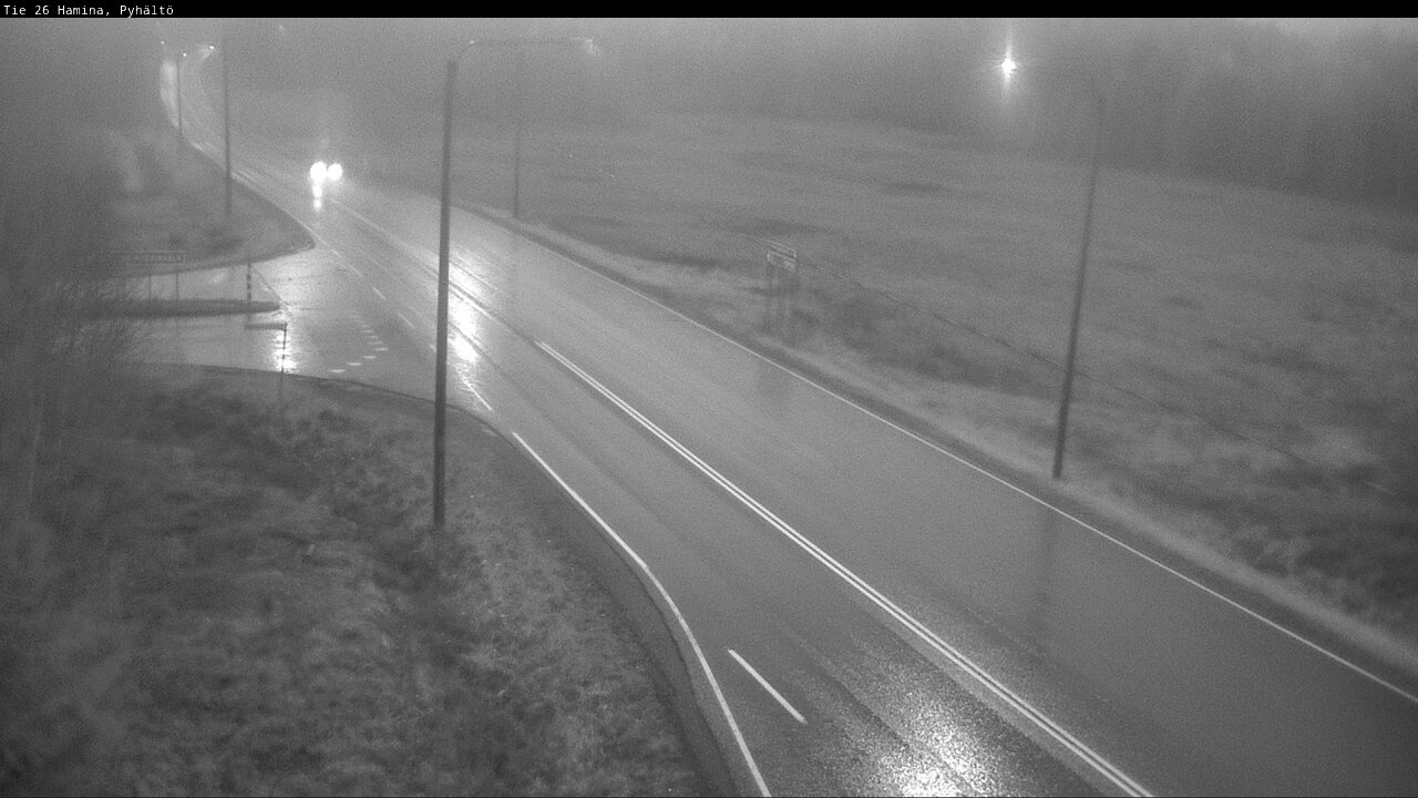 Kelikamerat Kuva Tie 26 Hamina, Pyhältö, Hamina, Kymenlaakso