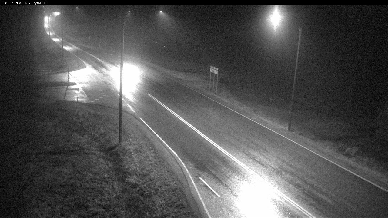 Kelikamerat Kuva Tie 26 Hamina, Pyhältö, Hamina, Kymenlaakso