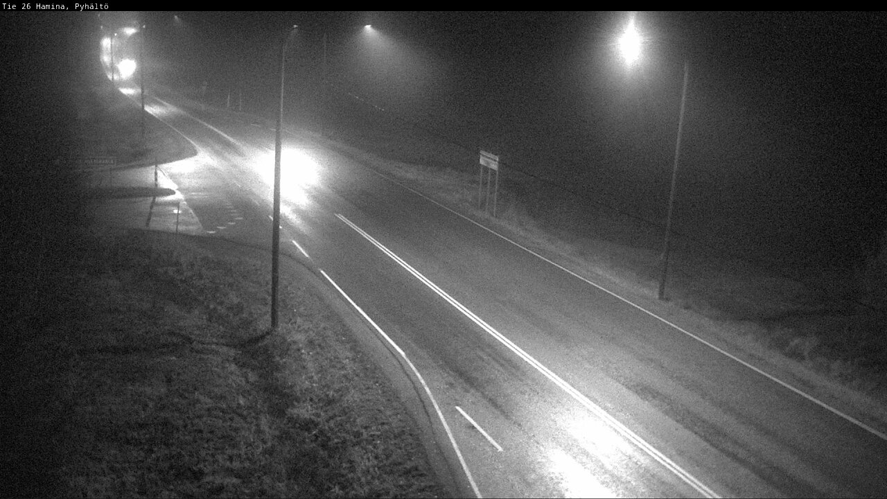 Kelikamerat Kuva Tie 26 Hamina, Pyhältö, Hamina, Kymenlaakso