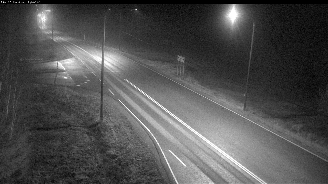 Kelikamerat Kuva Tie 26 Hamina, Pyhältö, Hamina, Kymenlaakso