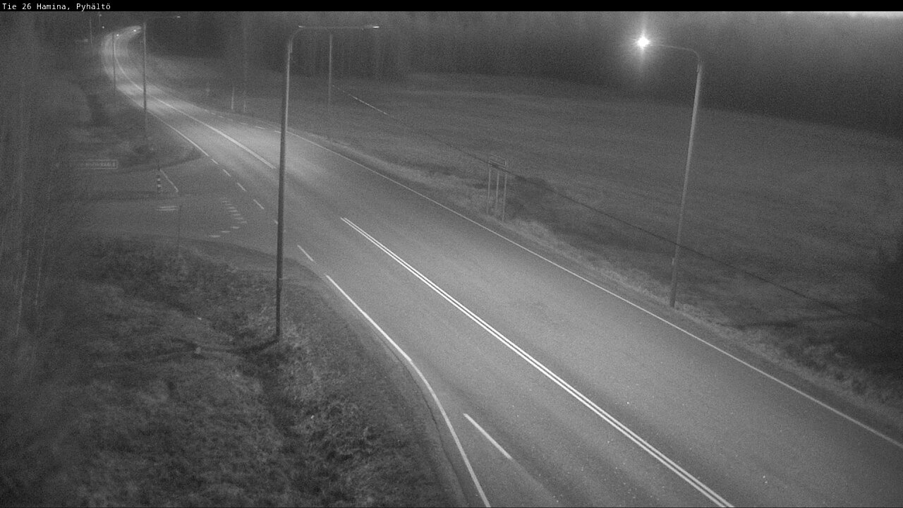 Kelikamerat Kuva Tie 26 Hamina, Pyhältö, Hamina, Kymenlaakso