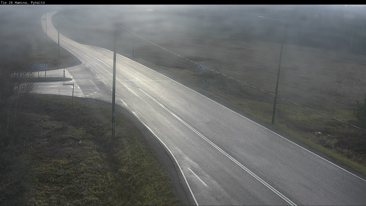 Kelikamerat Kuva Tie 26 Hamina, Pyhältö, Hamina, Kymenlaakso