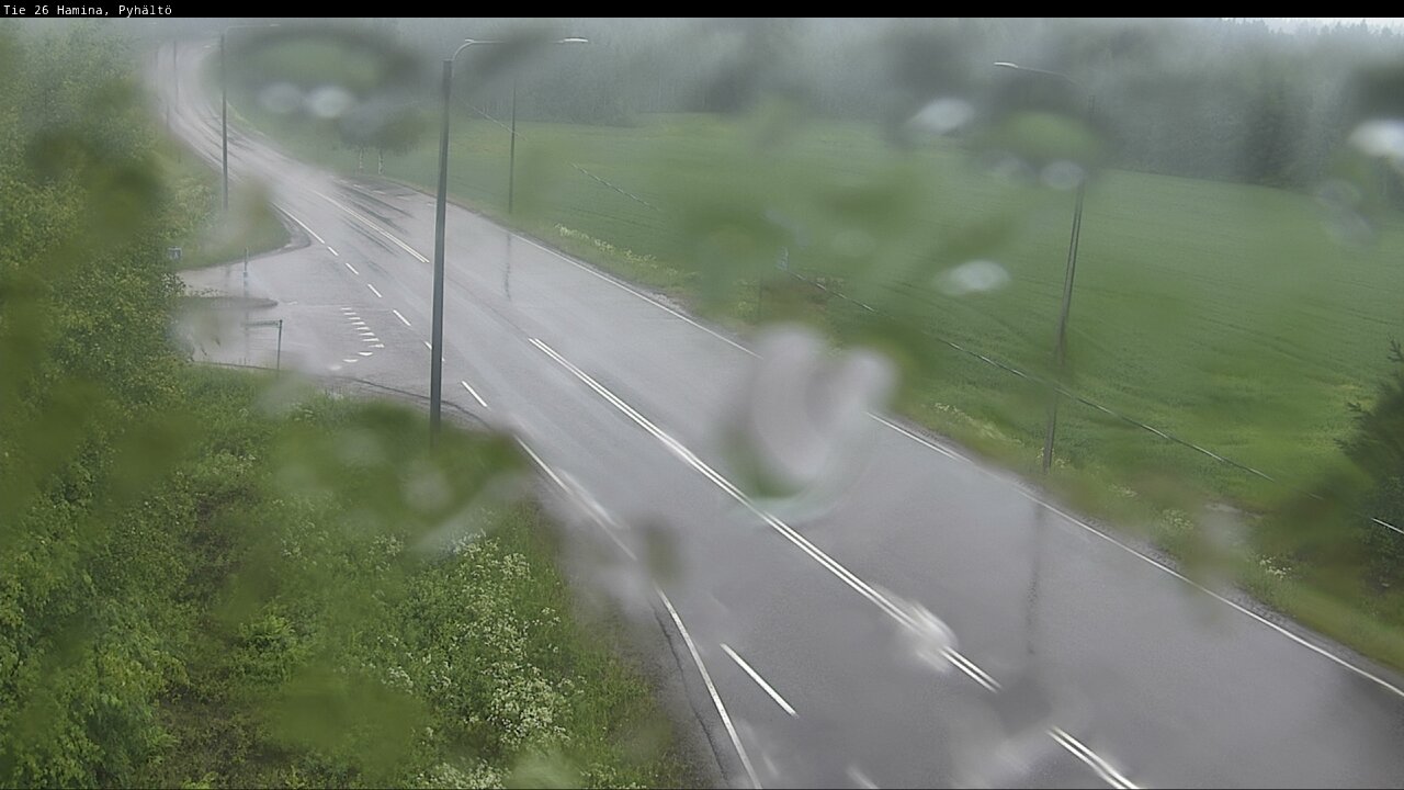 Weather Camera Image Road 26 Hamina, Pyhältö, Hamina, Kymenlaakso