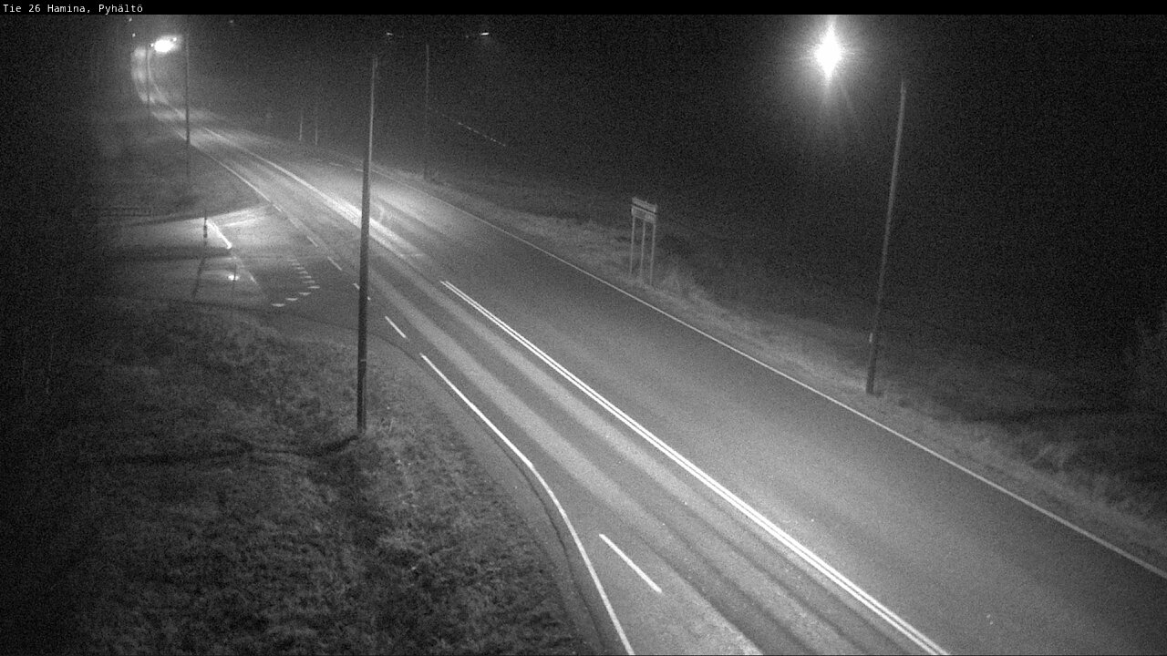 Kelikamerat Kuva Tie 26 Hamina, Pyhältö, Hamina, Kymenlaakso