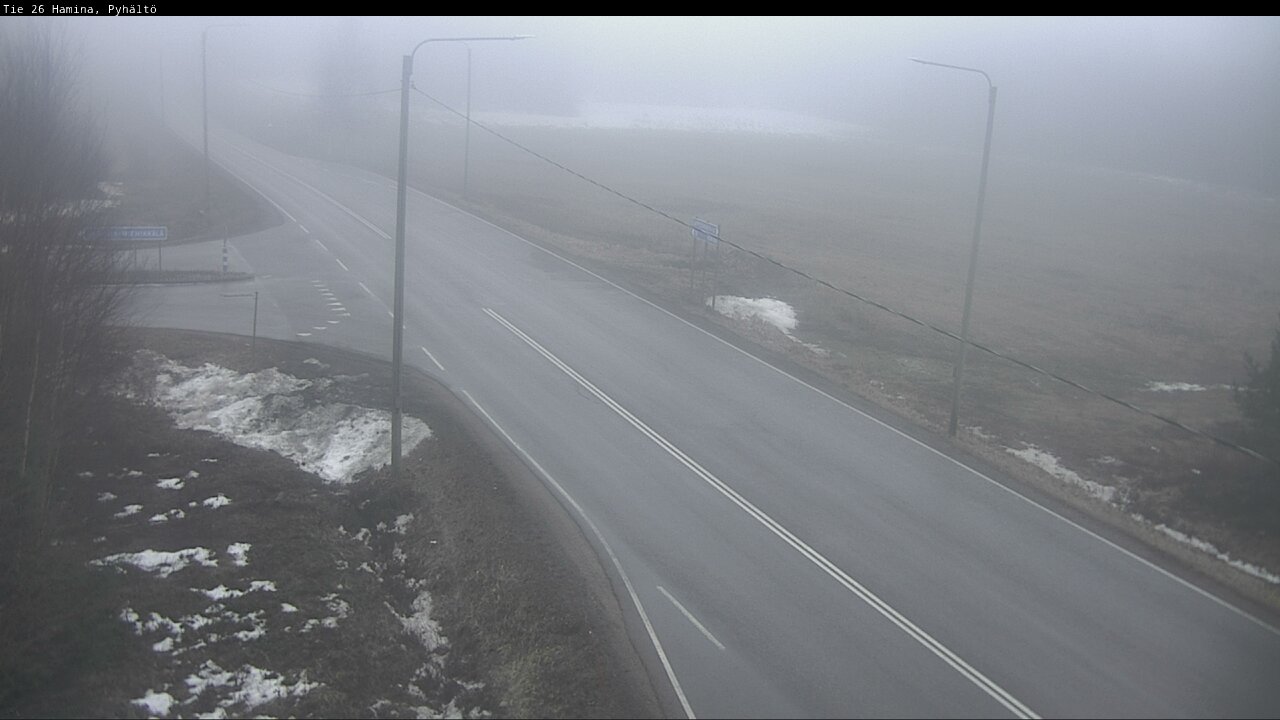 Kelikamerat Kuva Tie 26 Hamina, Pyhältö, Hamina, Kymenlaakso