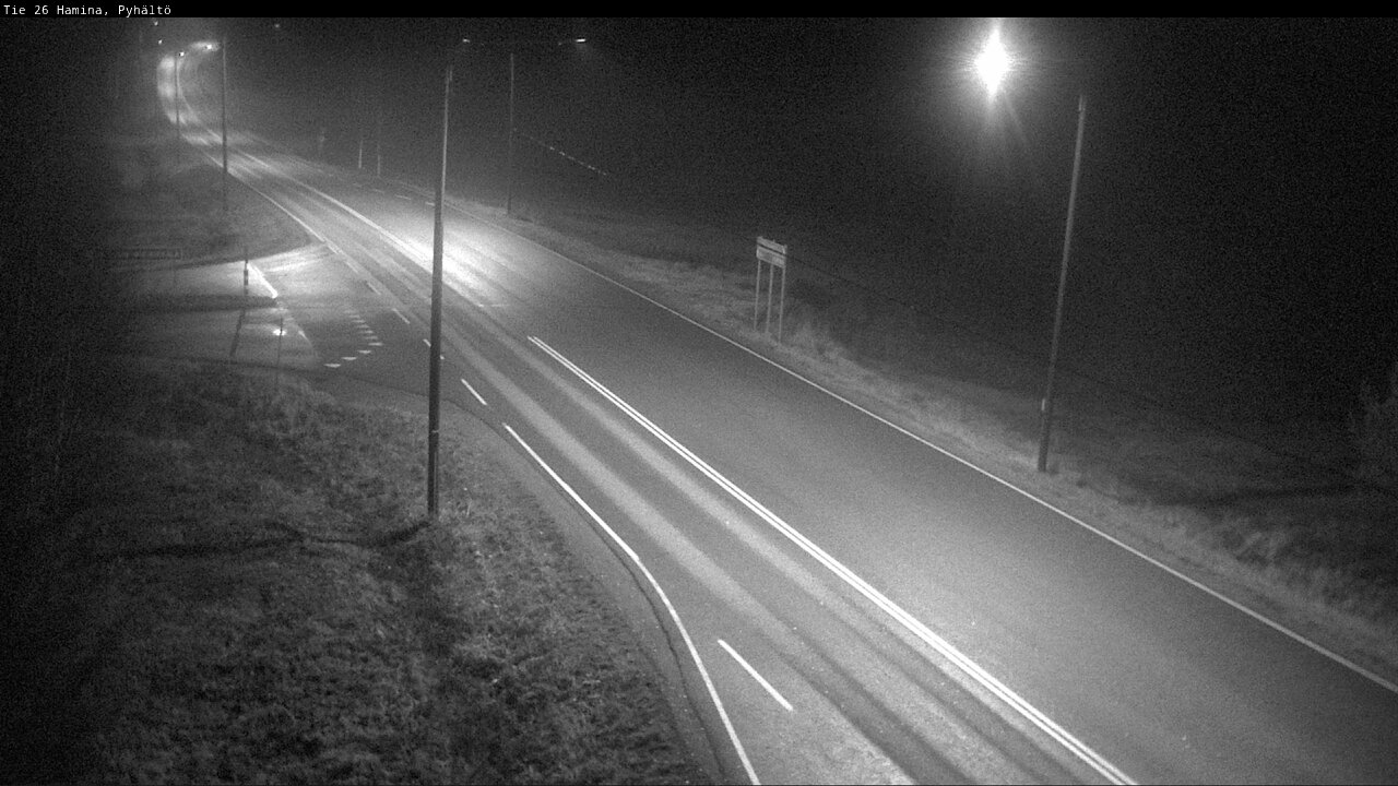 Kelikamerat Kuva Tie 26 Hamina, Pyhältö, Hamina, Kymenlaakso