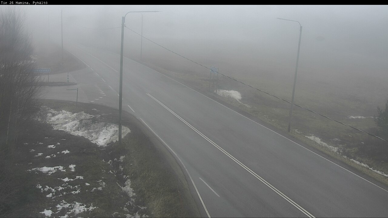 Kelikamerat Kuva Tie 26 Hamina, Pyhältö, Hamina, Kymenlaakso