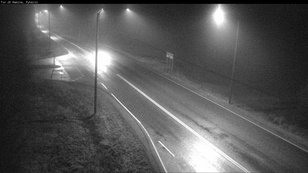 Kelikamerat Kuva Tie 26 Hamina, Pyhältö, Hamina, Kymenlaakso