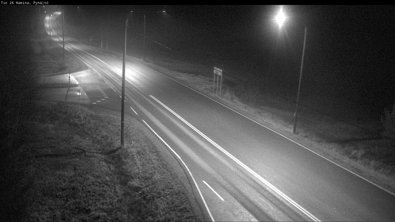 Kelikamerat Kuva Tie 26 Hamina, Pyhältö, Hamina, Kymenlaakso