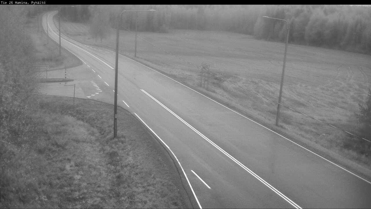 Kelikamerat Kuva Tie 26 Hamina, Pyhältö, Hamina, Kymenlaakso