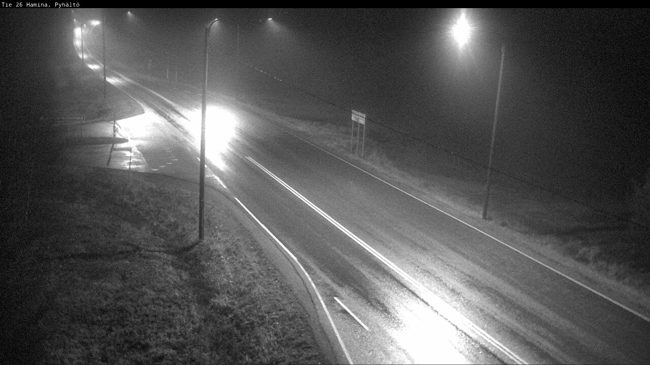 Kelikamerat Kuva Tie 26 Hamina, Pyhältö, Hamina, Kymenlaakso