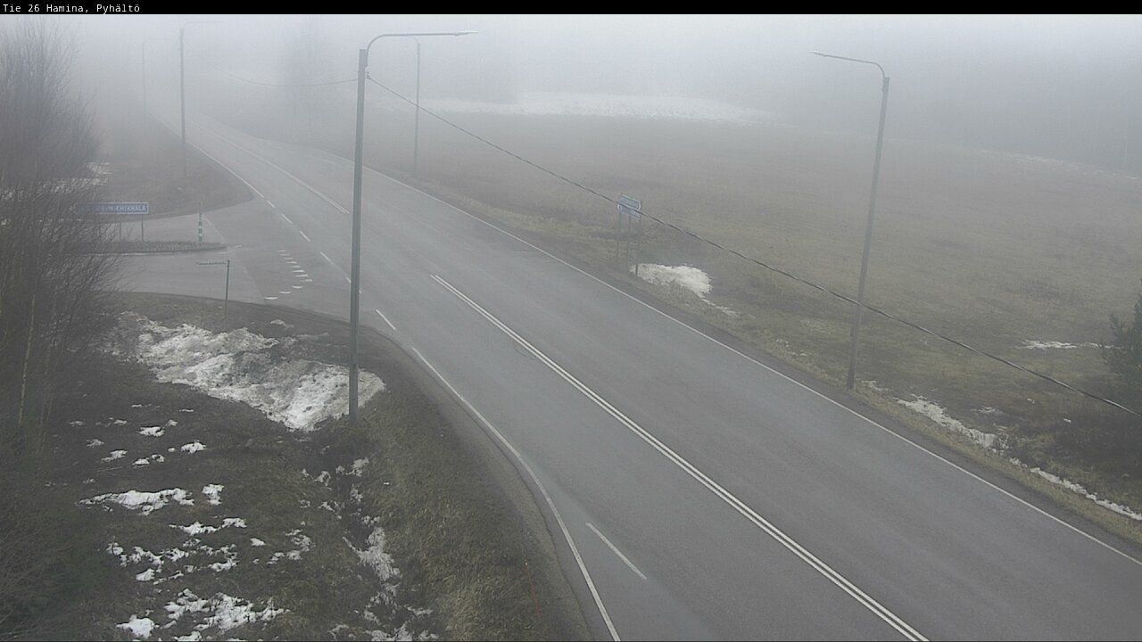 Kelikamerat Kuva Tie 26 Hamina, Pyhältö, Hamina, Kymenlaakso