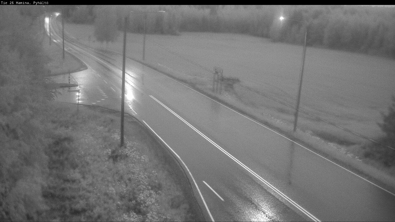 Kelikamerat Kuva Tie 26 Hamina, Pyhältö, Hamina, Kymenlaakso