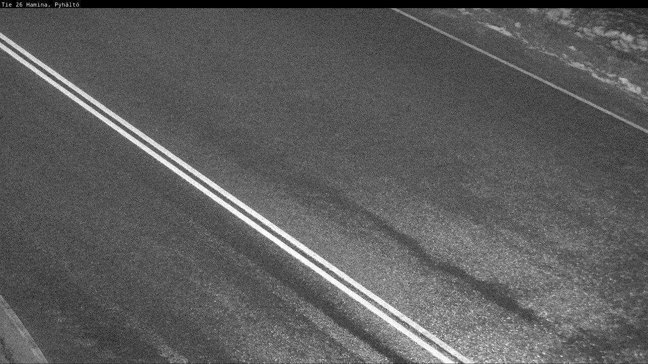 Weather Camera Image Road 26 Hamina, Pyhältö, Hamina, Kymenlaakso