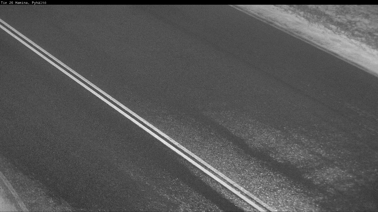 Kelikamerat Kuva Tie 26 Hamina, Pyhältö, Hamina, Kymenlaakso