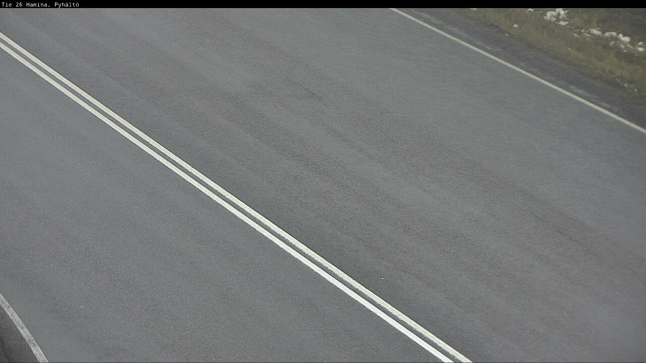 Weather Camera Image Road 26 Hamina, Pyhältö, Hamina, Kymenlaakso