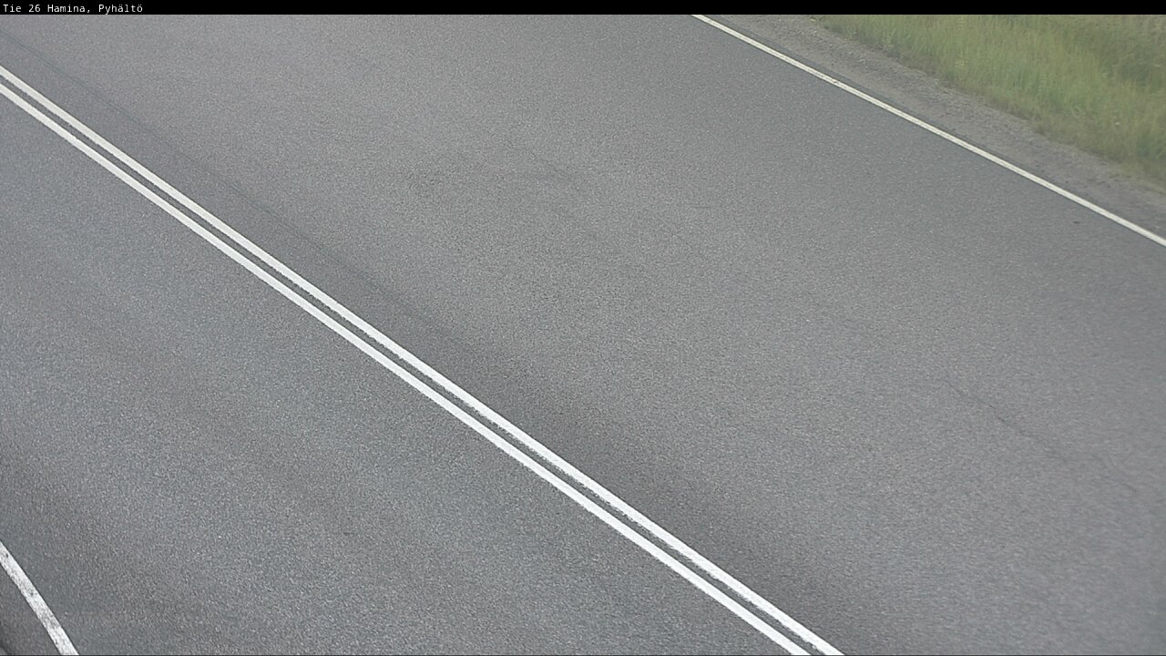 Weather Camera Image Road 26 Hamina, Pyhältö, Hamina, Kymenlaakso