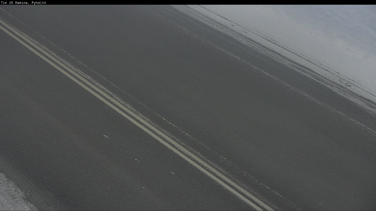 Kelikamerat Kuva Tie 26 Hamina, Pyhältö, Hamina, Kymenlaakso