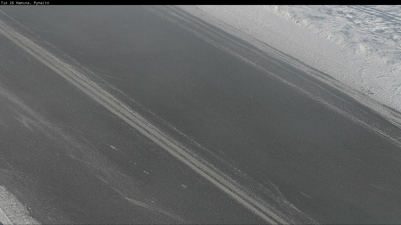 Kelikamerat Kuva Tie 26 Hamina, Pyhältö, Hamina, Kymenlaakso