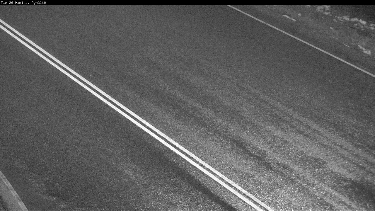 Weather Camera Image Road 26 Hamina, Pyhältö, Hamina, Kymenlaakso