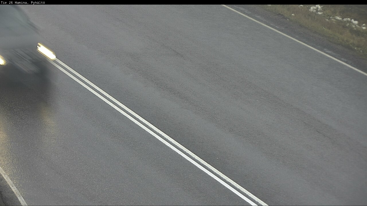 Weather Camera Image Road 26 Hamina, Pyhältö, Hamina, Kymenlaakso