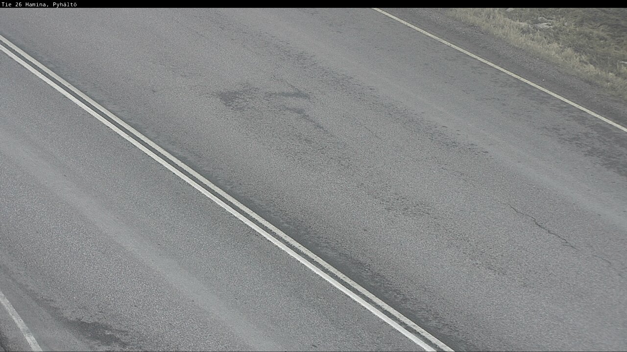 Kelikamerat Kuva Tie 26 Hamina, Pyhältö, Hamina, Kymenlaakso