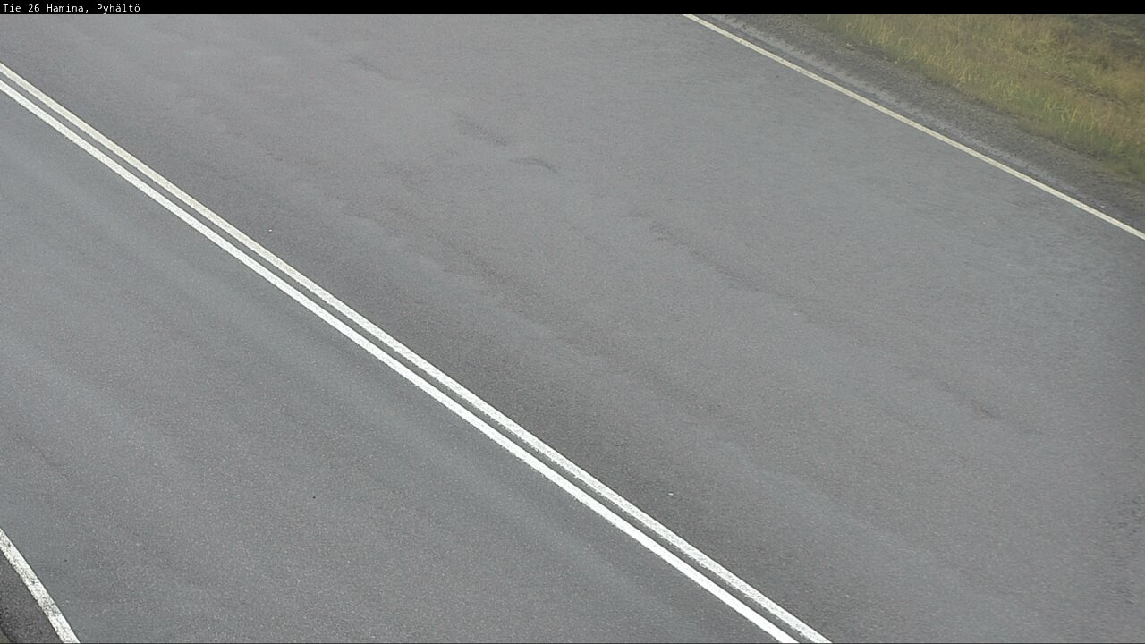 Weather Camera Image Väg 26 Pyhältö, Hamina, Kymenlaakso