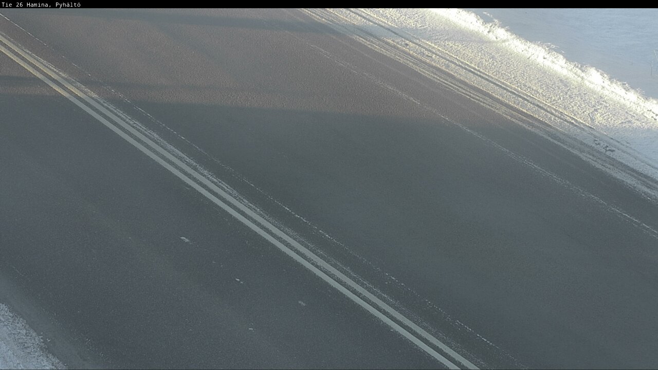 Kelikamerat Kuva Tie 26 Hamina, Pyhältö, Hamina, Kymenlaakso