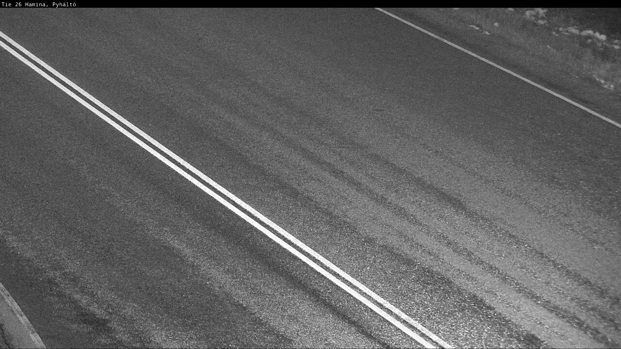 Weather Camera Image Road 26 Hamina, Pyhältö, Hamina, Kymenlaakso