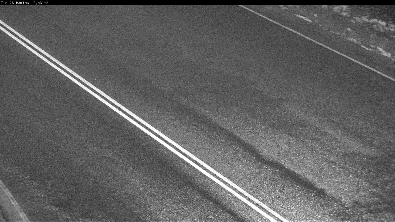 Weather Camera Image Road 26 Hamina, Pyhältö, Hamina, Kymenlaakso