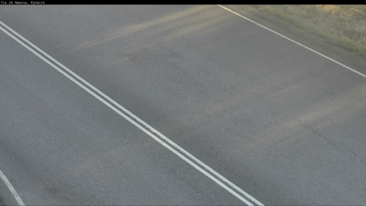 Weather Camera Image Väg 26 Pyhältö, Hamina, Kymenlaakso