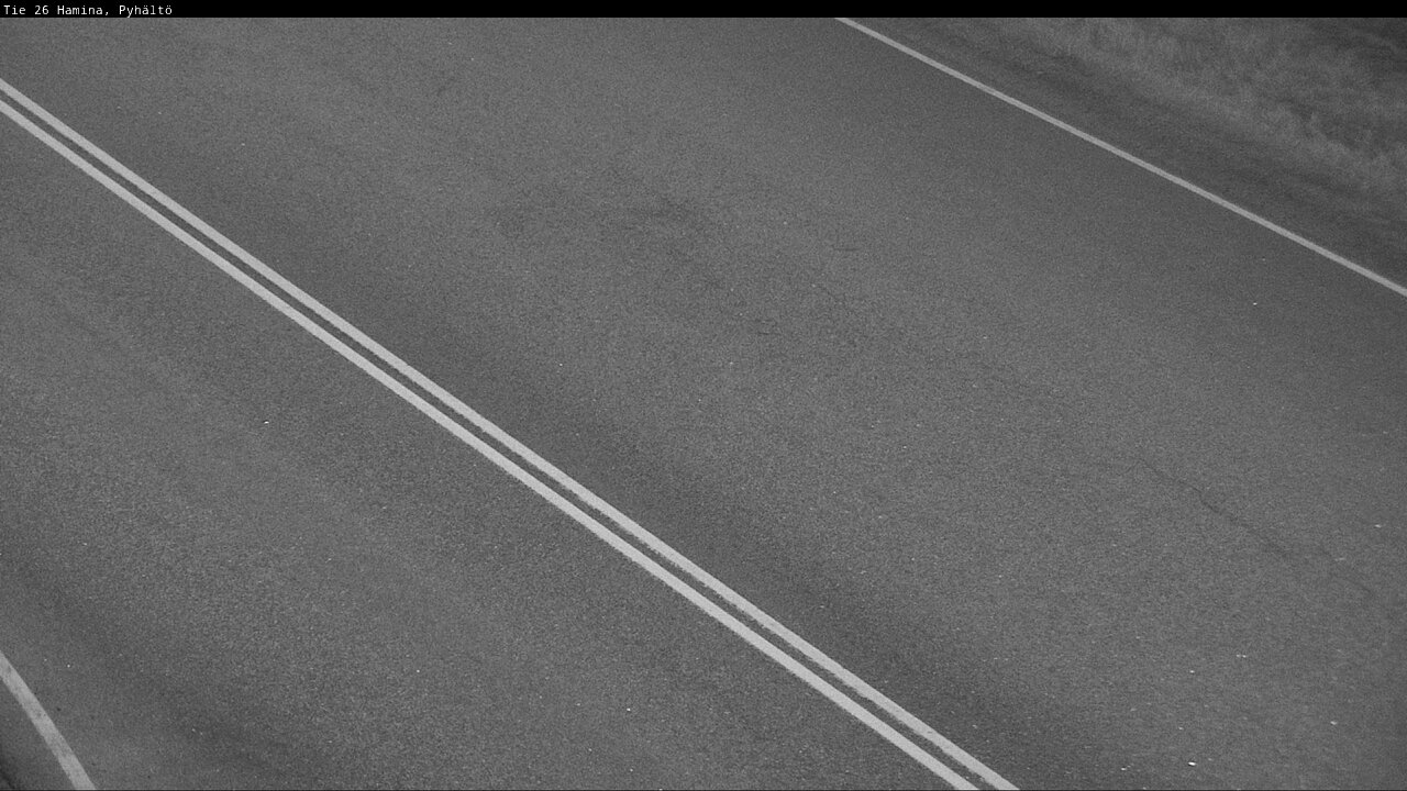 Weather Camera Image Road 26 Hamina, Pyhältö, Hamina, Kymenlaakso
