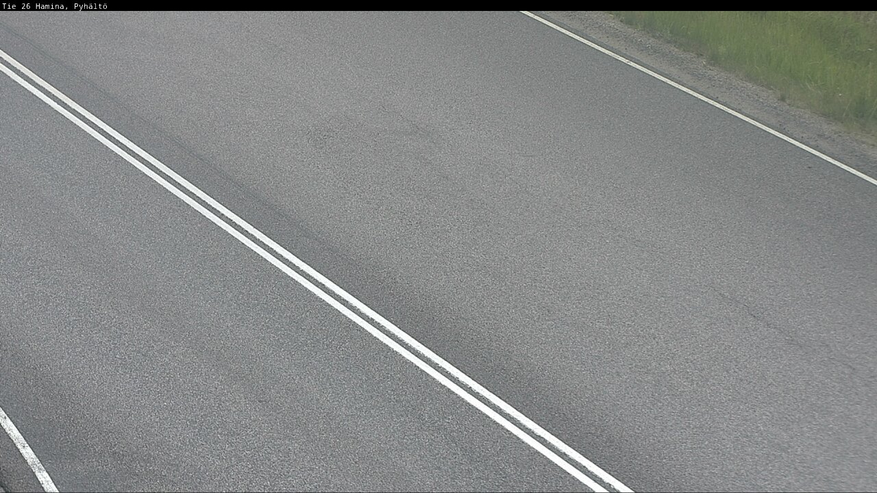 Weather Camera Image Road 26 Hamina, Pyhältö, Hamina, Kymenlaakso