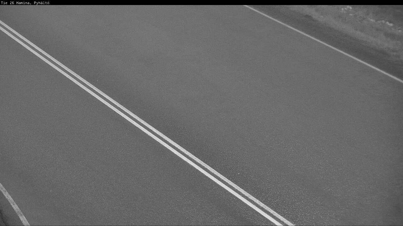 Weather Camera Image Väg 26 Pyhältö, Hamina, Kymenlaakso