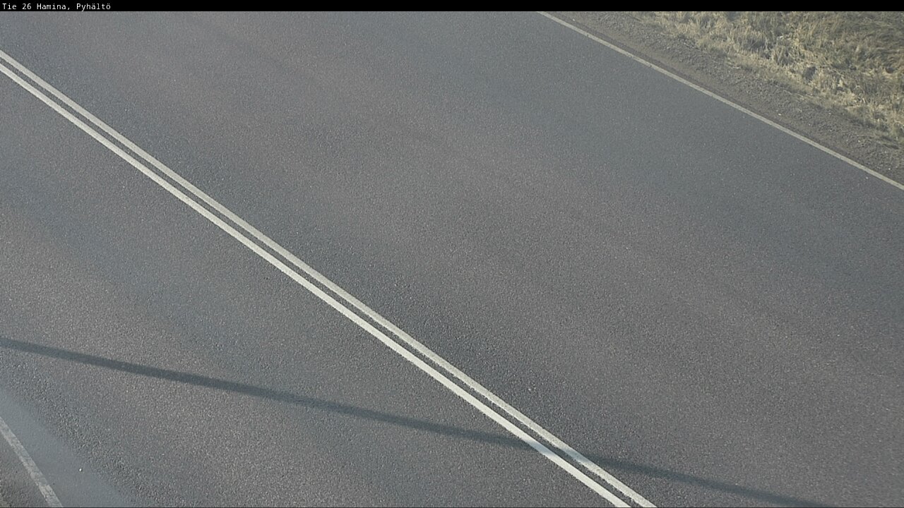 Weather Camera Image Väg 26 Pyhältö, Hamina, Kymenlaakso