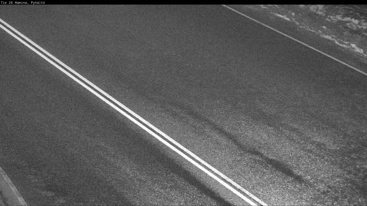 Weather Camera Image Road 26 Hamina, Pyhältö, Hamina, Kymenlaakso