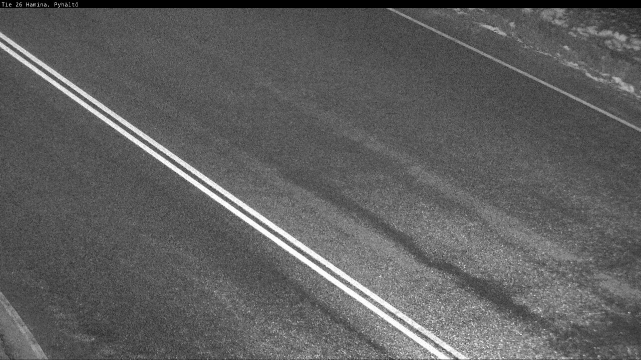 Weather Camera Image Road 26 Hamina, Pyhältö, Hamina, Kymenlaakso