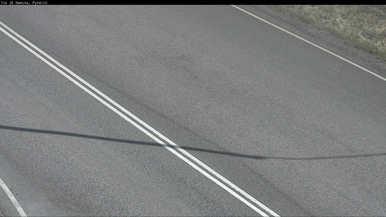 Weather Camera Image Väg 26 Pyhältö, Hamina, Kymenlaakso