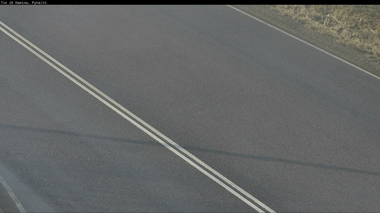 Weather Camera Image Road 26 Hamina, Pyhältö, Hamina, Kymenlaakso