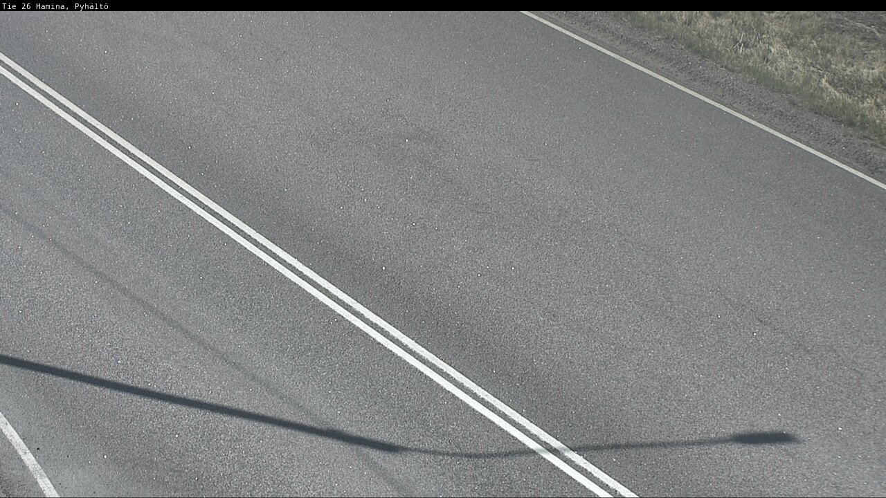 Weather Camera Image Väg 26 Pyhältö, Hamina, Kymenlaakso