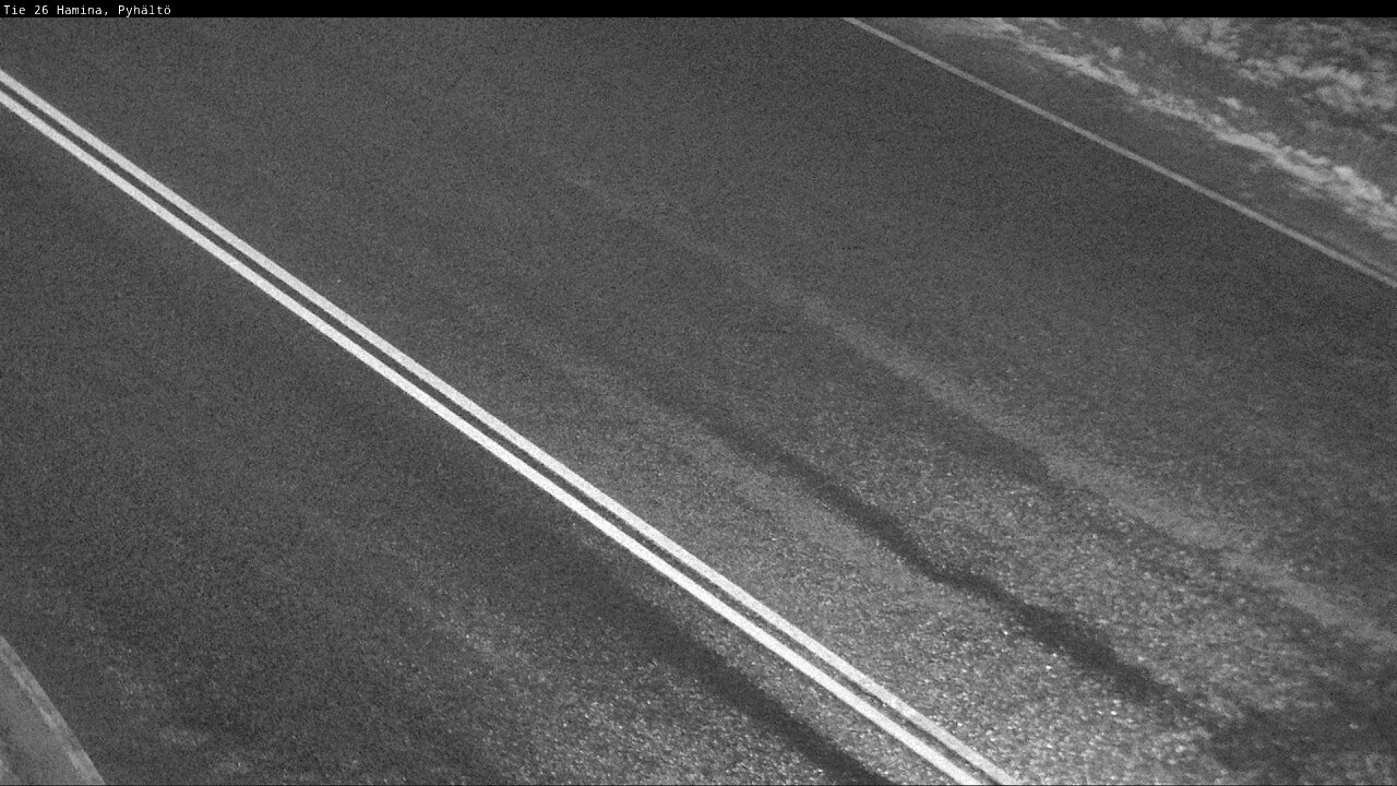 Weather Camera Image Road 26 Hamina, Pyhältö, Hamina, Kymenlaakso