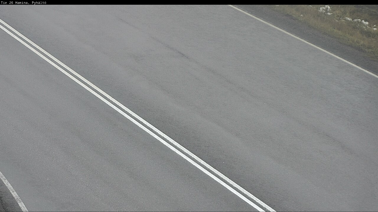 Weather Camera Image Road 26 Hamina, Pyhältö, Hamina, Kymenlaakso
