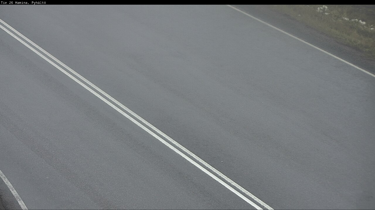 Weather Camera Image Väg 26 Pyhältö, Hamina, Kymenlaakso
