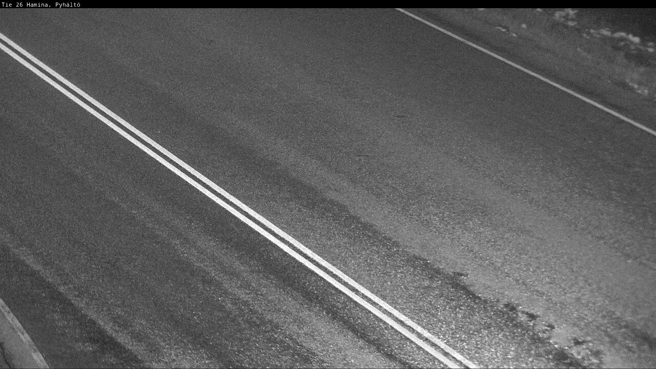 Weather Camera Image Road 26 Hamina, Pyhältö, Hamina, Kymenlaakso