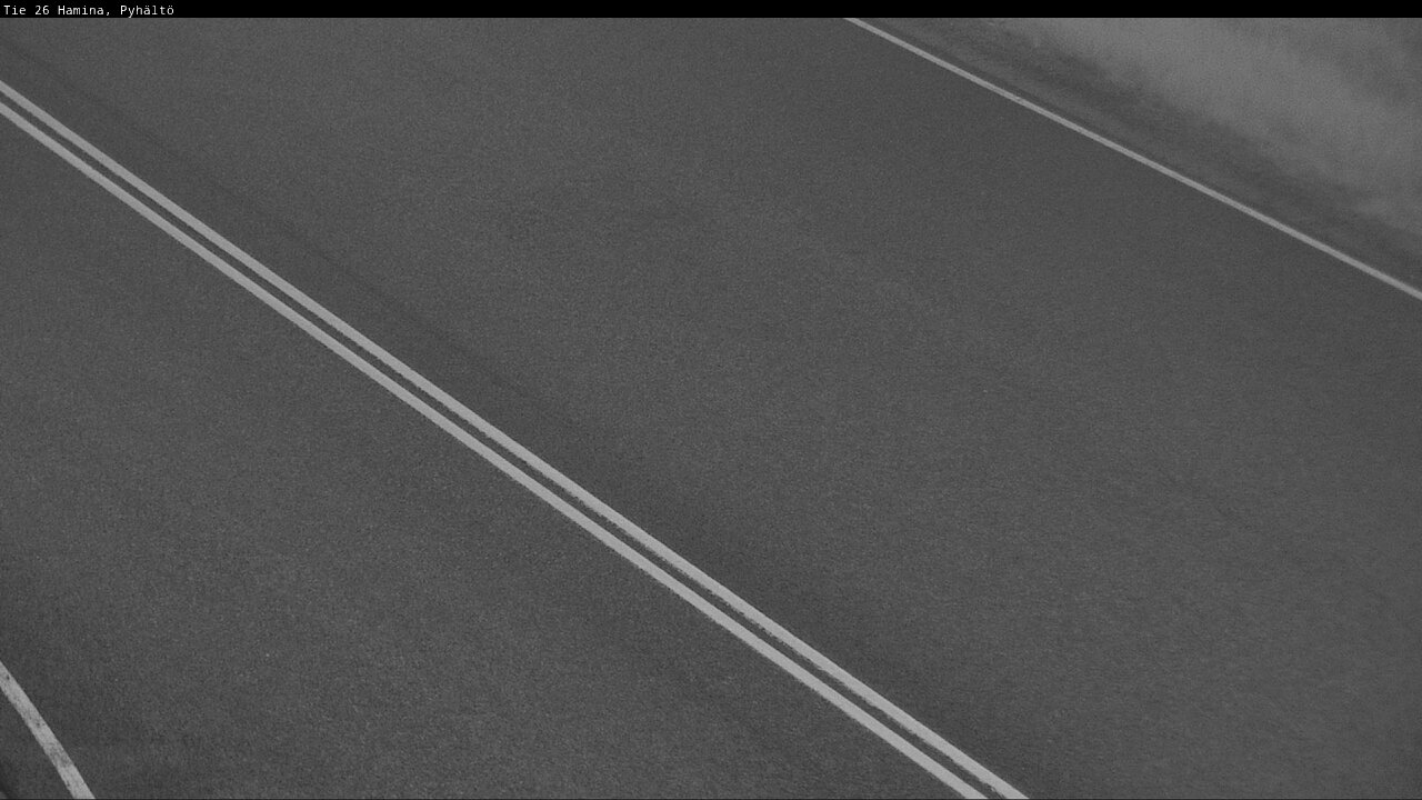Weather Camera Image Road 26 Hamina, Pyhältö, Hamina, Kymenlaakso