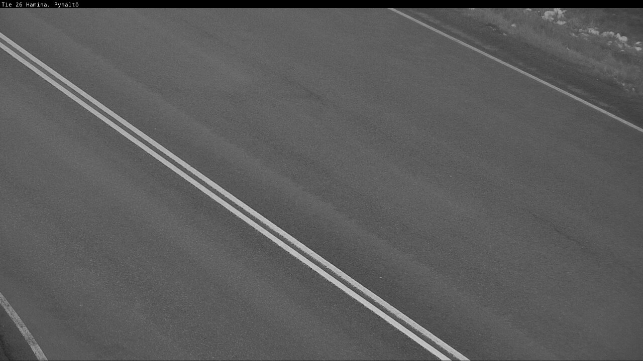 Weather Camera Image Road 26 Hamina, Pyhältö, Hamina, Kymenlaakso
