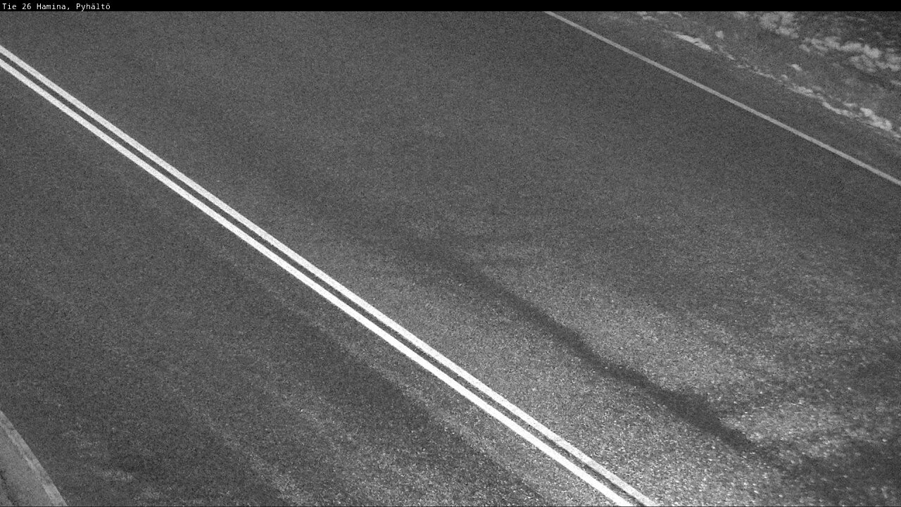 Weather Camera Image Road 26 Hamina, Pyhältö, Hamina, Kymenlaakso