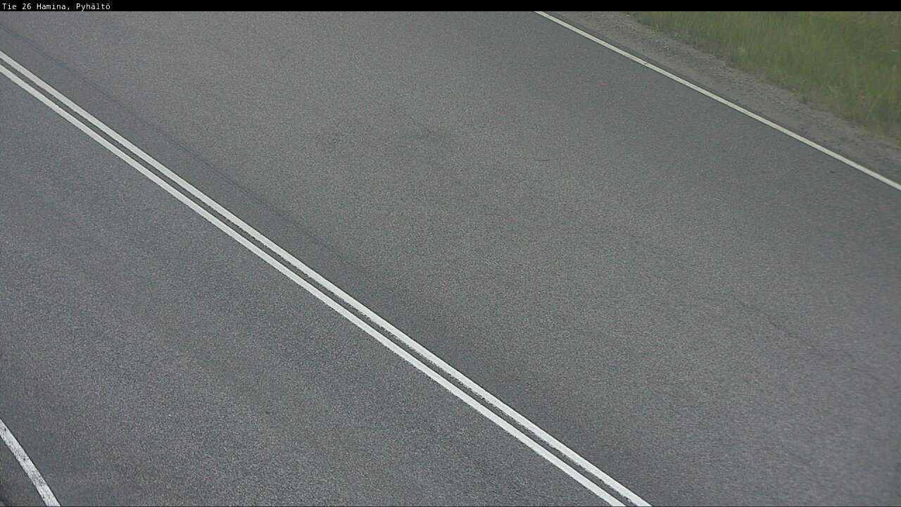 Weather Camera Image Road 26 Hamina, Pyhältö, Hamina, Kymenlaakso